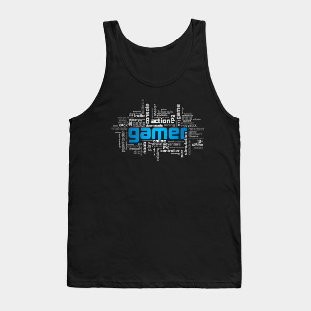 Gamer Theme PSVersion Tank Top by Tarasevi4